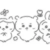 🧿Bebesitos en negro🐻🐰 20