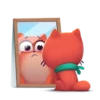 Taffy Cat @SbornikStickers 8