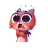 Taffy Cat @SbornikStickers 9