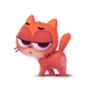 Taffy Cat @SbornikStickers 24