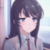 Mai Sakurajima by @anime_stickerr 10