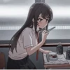 Mai Sakurajima by @anime_stickerr 17