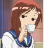 Sipping tea 14