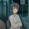 Mai Sakurajima by @anime_stickerr 21