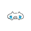 Emoticons de gato kawaii 25