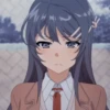 Mai Sakurajima by @anime_stickerr 26
