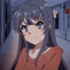 Mai Sakurajima by @anime_stickerr 28