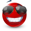 Red Face Emoji @TgSticker 9