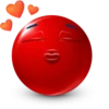 Red Face Emoji @TgSticker 13