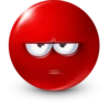 Red Face Emoji @TgSticker 16