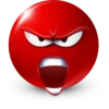 Red Face Emoji @TgSticker 21