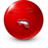 Red Face Emoji @TgSticker 23