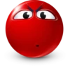 Red Face Emoji @TgSticker 24