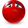 Red Face Emoji @TgSticker 27