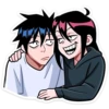 Икки и Мори @colored_emotions 16