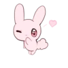 rabbits and girls pink 9