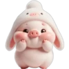 Piggy Rabbit so Cute 1 7
