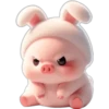 Piggy Rabbit so Cute 1 10