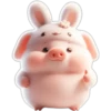 Piggy Rabbit so Cute 2 12