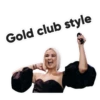 Gold club style