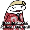 @paraguayita 01 Rata inmunda! Animal rastrero!