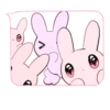 rabbits and girls pink 30
