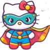 Hello Kitty Personajes 🎀🦸‍♀️🌟 7