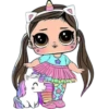 Niñas Unicornio🦄💞1🇵🇪Clásica 17