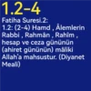 1 Fatiha Suresi Meali (1-7) 5