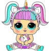 Niñas Unicornio🦄💞1🇵🇪Clásica 29