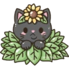 Flores amarillas michi cute🌼🌻 14