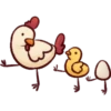 Familia de pollitos 5