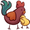 Familia de pollitos 6