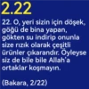 2 Bakara Suresi Meali (1-30) 11