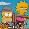 M ¿Qué acabas de ver Lisa? 00