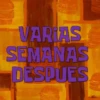 VARIAS SEMANAS DESPUES