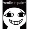 Smile in Pain Stickers (English & Sinhala) - #1 🎭 16