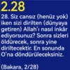 2 Bakara Suresi Meali (1-30) 19