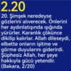 2 Bakara Suresi Meali (1-30) 21