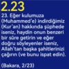 2 Bakara Suresi Meali (1-30) 25