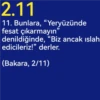 2 Bakara Suresi Meali (1-30) 27