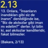 2 Bakara Suresi Meali (1-30) 29