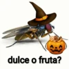 dulce o fruta?