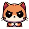 Orange Cute Cat by CutePics 7