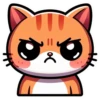 Orange Cute Cat by CutePics 9