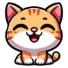 Orange Cute Cat by CutePics 20