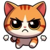 Orange Cute Cat by CutePics 21