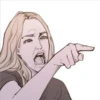 the woman yellin at the cat 10