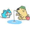 BugCat Capoo 💙 ¡Mira! 👀 Pesqué un pez 🎣 8