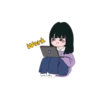 cute girls stickers 5